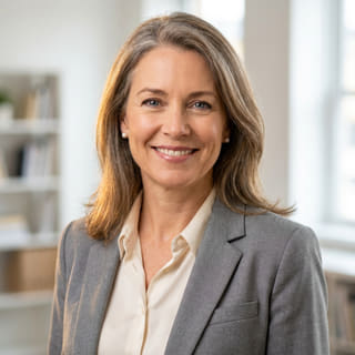 Sarah Coleman, functie van Chief Financial Officer bij Distel Rentborg, headshot